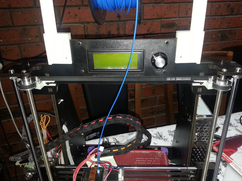 Geeetech i3 plywood printer Z axis connection
