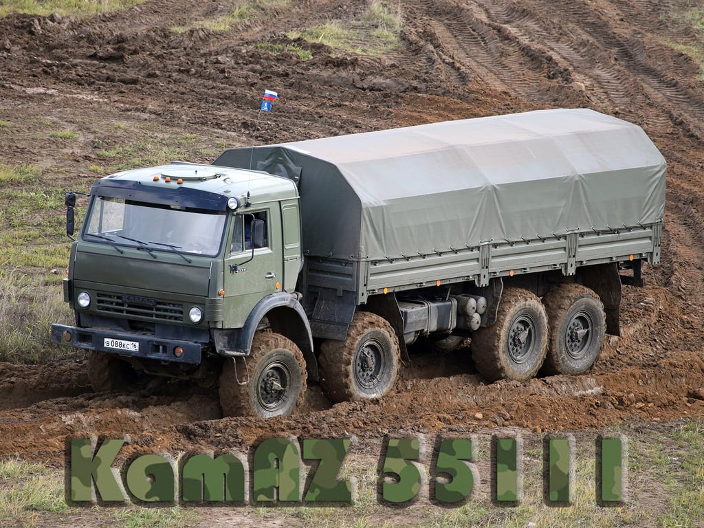 KamAZ [1:100] russian military truck
