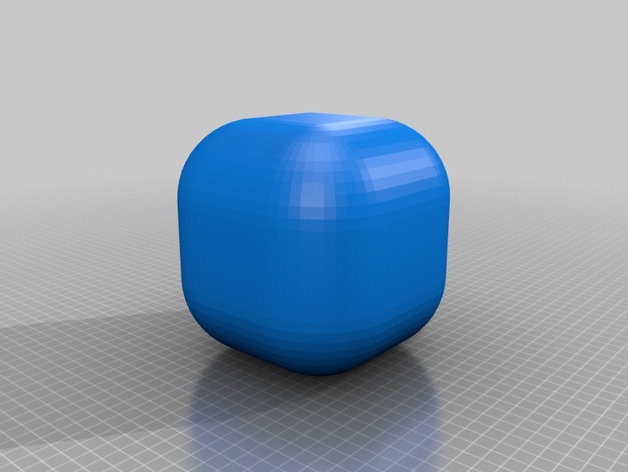 My Customized Rounded cube module - faster than minkowski!