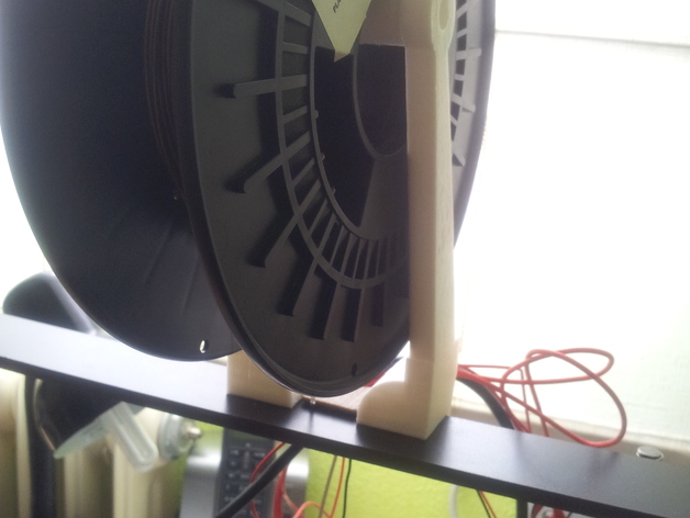 Filament spool holder for QU-BD One/Two Up 3d printer