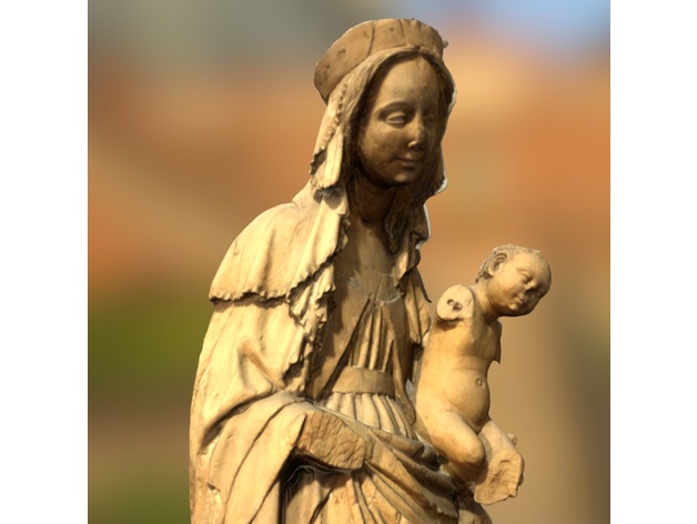 figure of Virgin Mary
