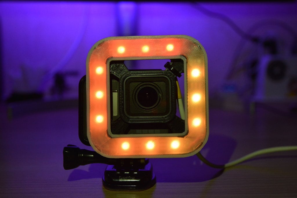 Thin Diffuser for GoPro HERO RGB LED Light Ring