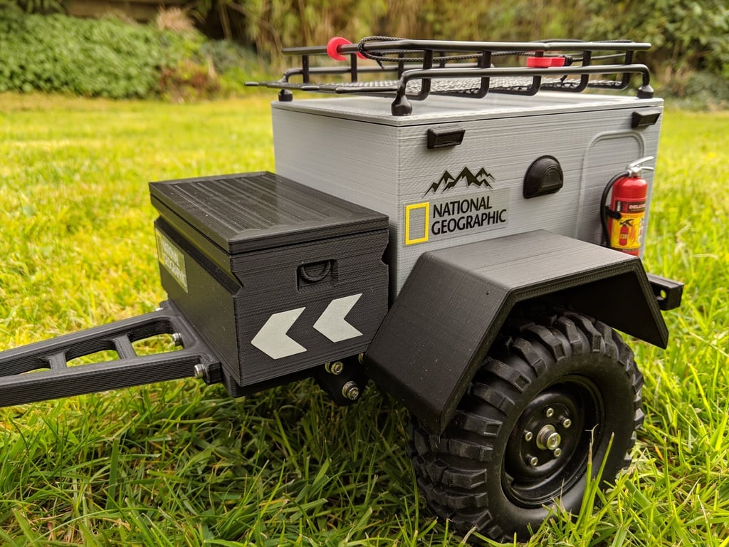 1:10 scale offroad trailer for crawlers