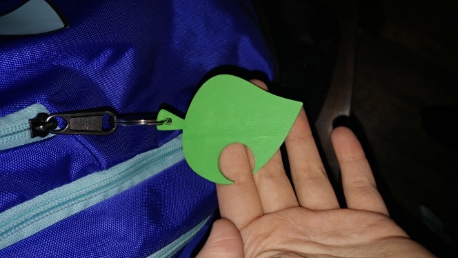 AC Leaf Keychain