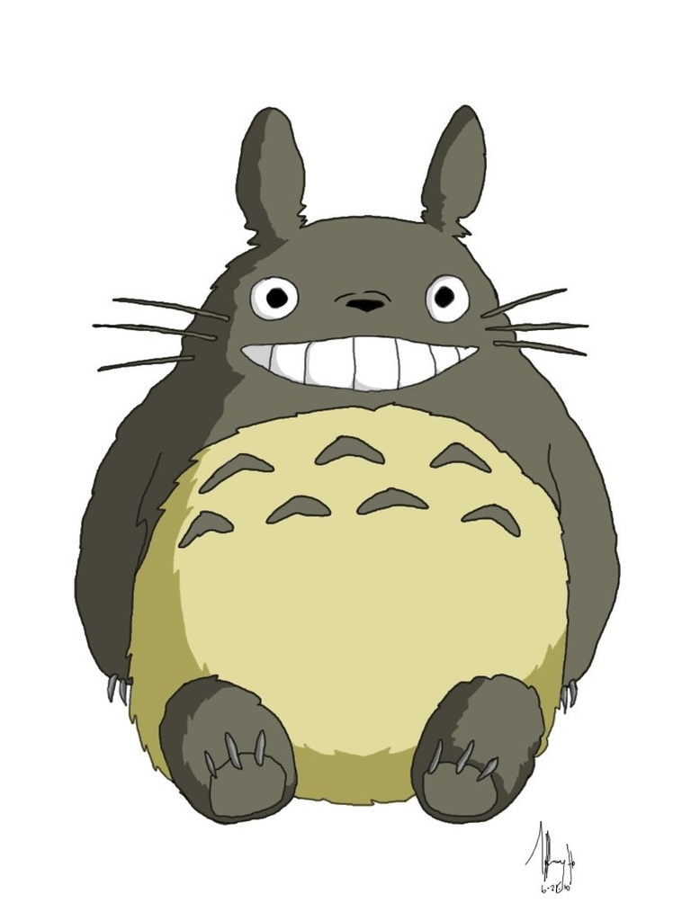 Smiling Totoro