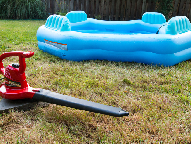 Inflator Tip for Pool or Air Mattress
