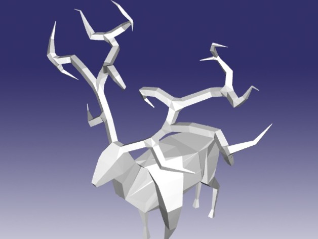 Cerf Origami