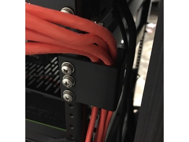 1U Cable Management for 19" Rack No Support