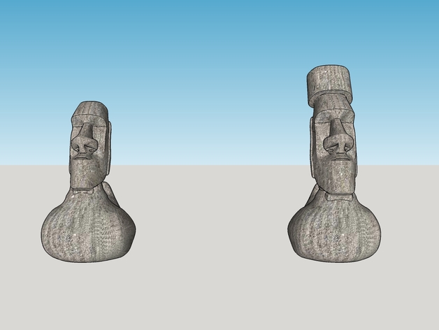 Easter Island Rubber Duck