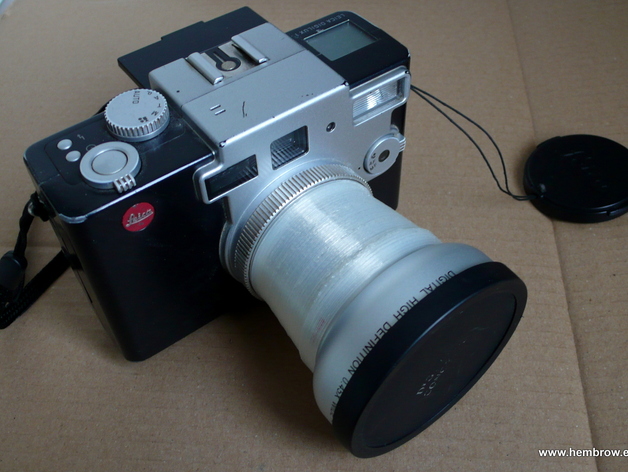 Leica Digilux 1 add-on lens adaptor (wide angle / macro)