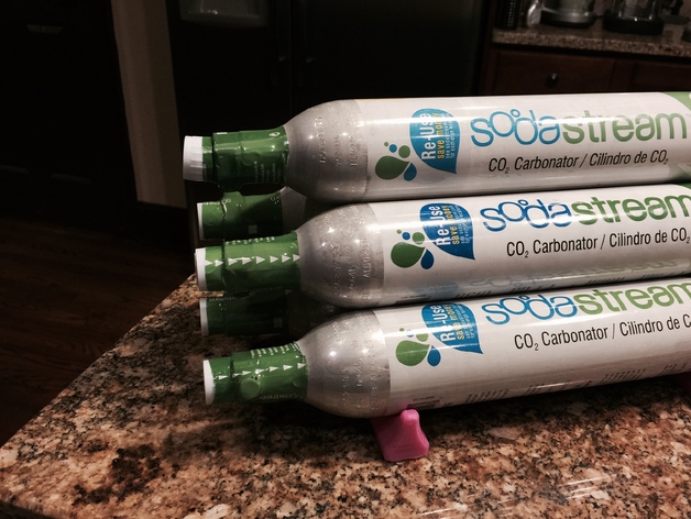 Soda Stream Carbonated Bottle Rack