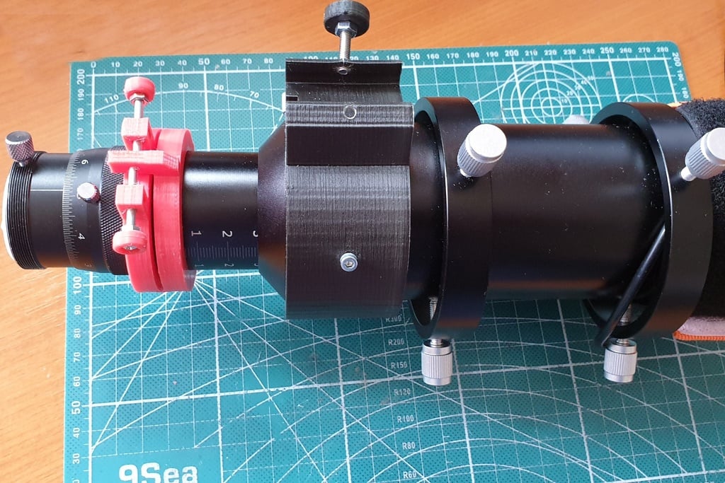 Super fine micro focuser for guide scope