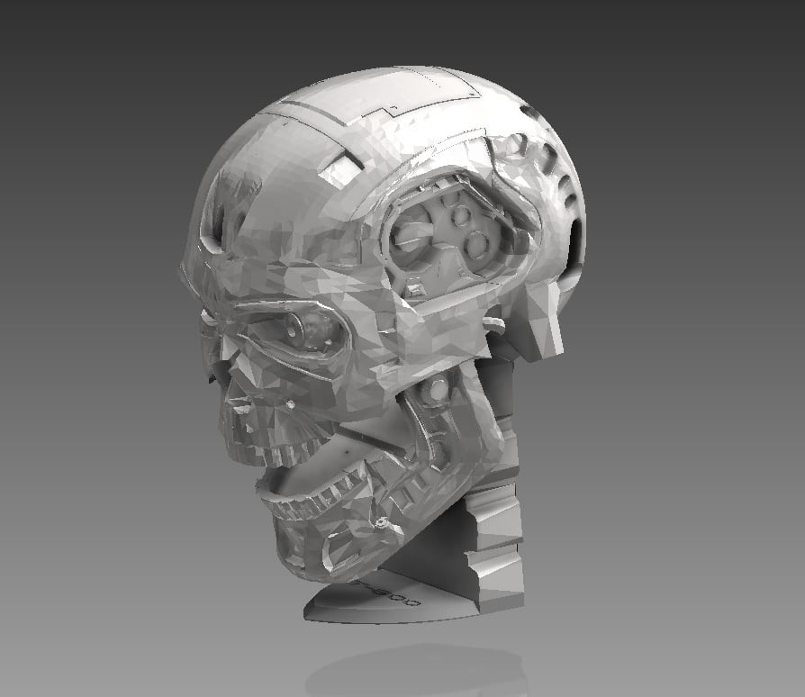 T-800 Terminator Exoskull moveable by DEL_1979 - Thingiverse