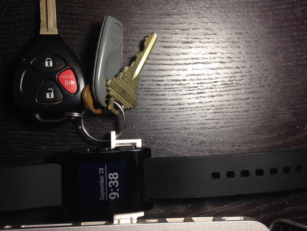 Pebble Charger Key chain