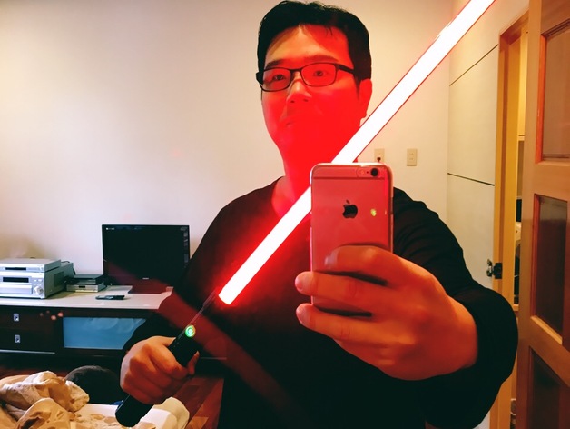 Star Wars Lightsaber use LED string