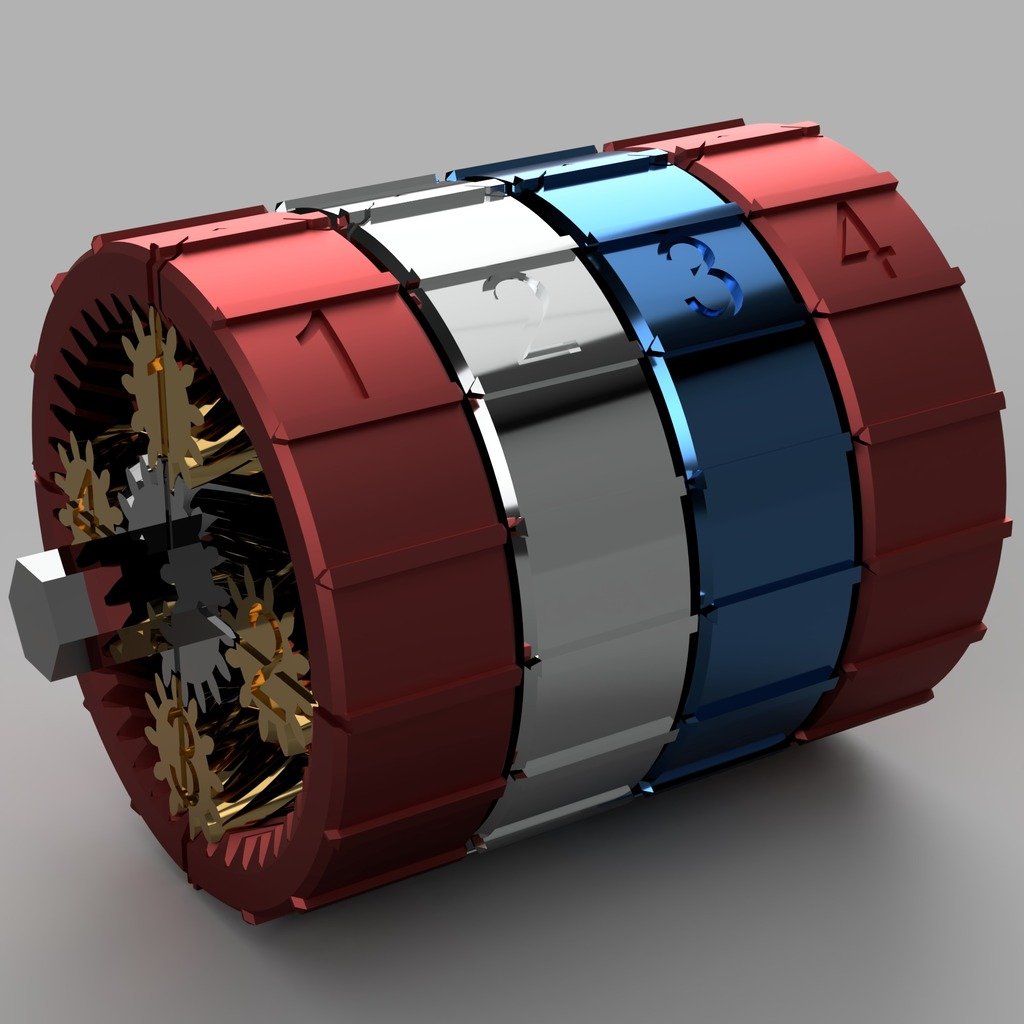 20:1 & 20:-1 Compound Planetary Scissor Gearbox