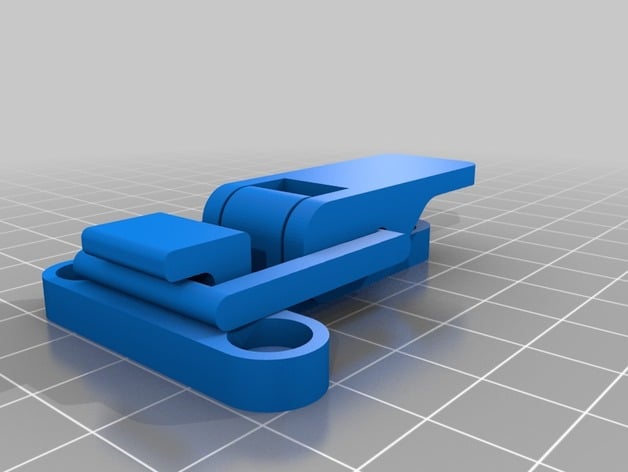 Preassembled Lever Latch For 3D Printer Enclosure