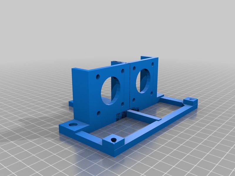 dual extruder fly mount