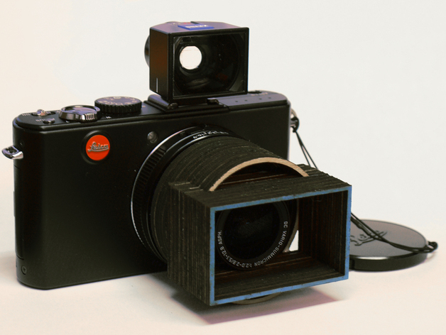 Lenshood for Leica D-lux4 and panasonic LX3