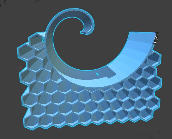 Debian Style Desktop thing / Spiral honeycomb