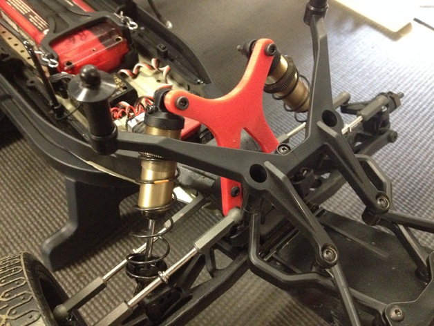 Kyosho HD SC6 front shock tower