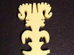 Stylized Figure Pendant