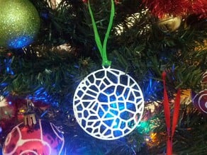 Voronoi christmas Ball