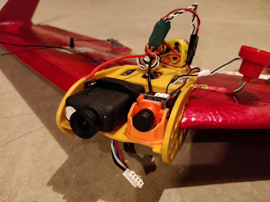 Foxeer Micro Cam FPV Plane mount