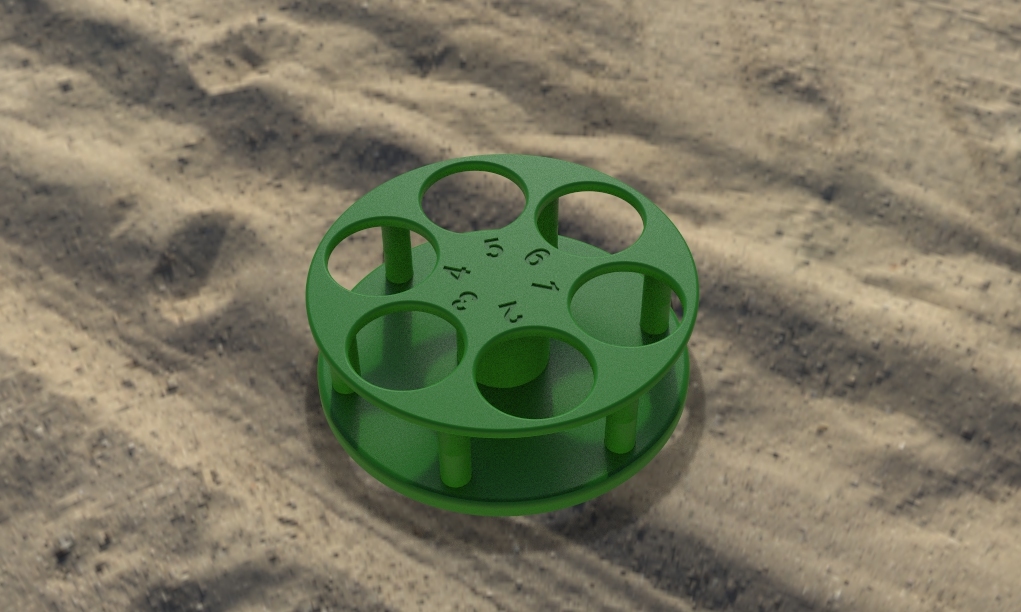 Cup holder for field and beach