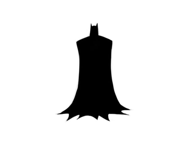 Batman silhouette by walterromans - Thingiverse
