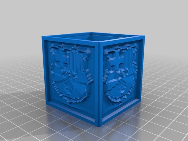 My Customized Custom Cube with Lithopanes barcelona