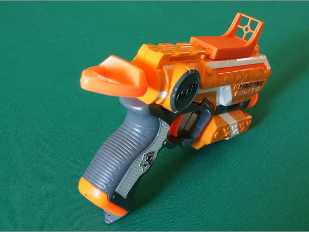 TACTICAL RAIL Compatible External Sight for NERF N-STRIKE Blaster