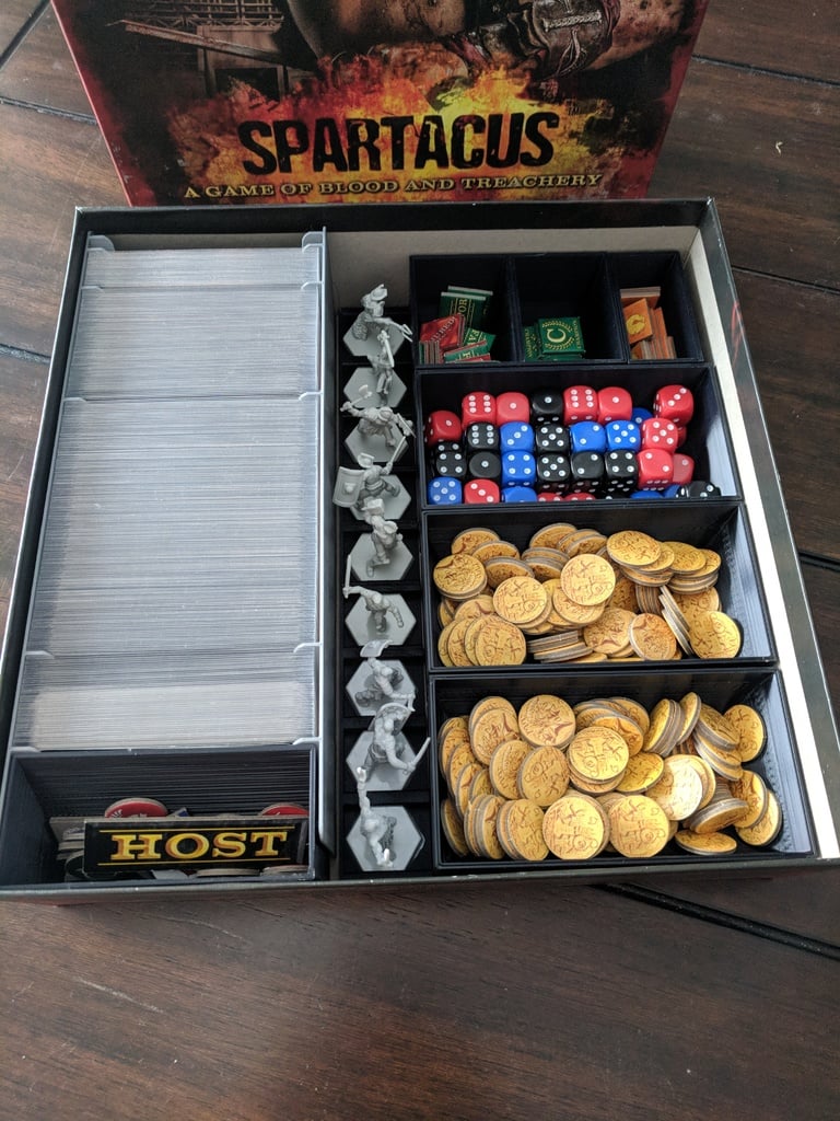 Spartacus: A Game of Blood and Treachery Organizer
