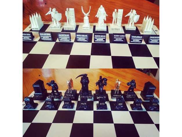 LDS Missionary Chess pieces