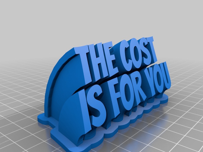 COST IS FOR YOU 2