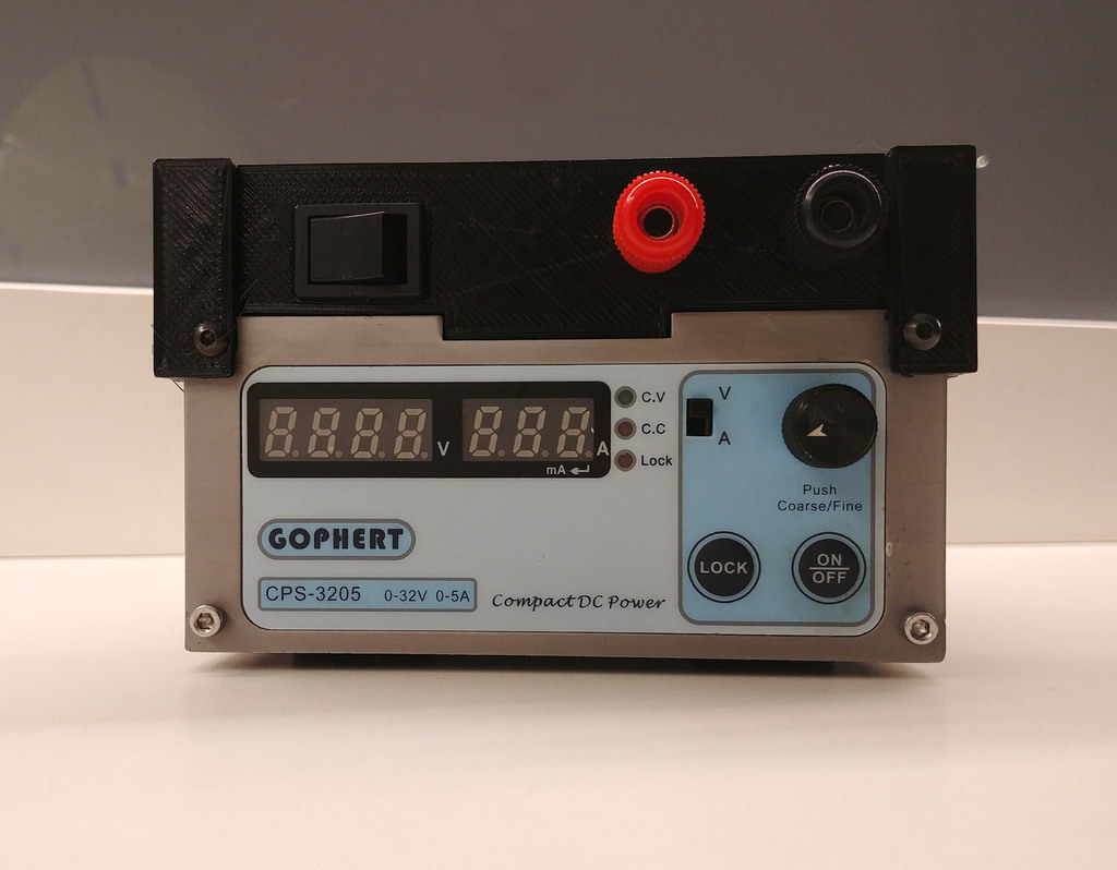   Gophert CPS-3205 Connector power switch mod