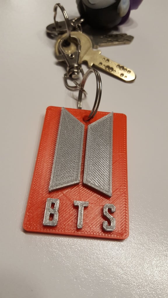 BTS New logo Keyholder (porte-clef)