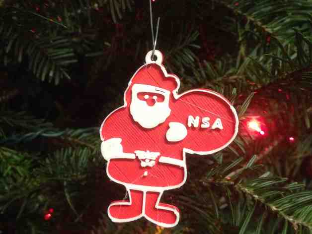 NSA Santa (He Sees You When Your Sleeping)