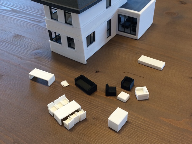 house scale 1:50