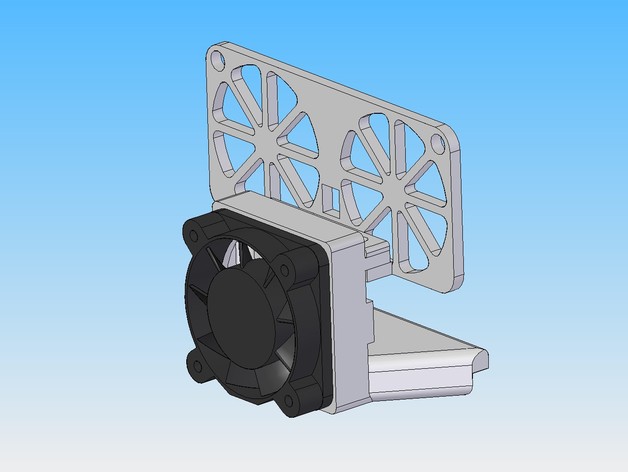 CTC Bezer Replicator Dual nozzle fan support ver4