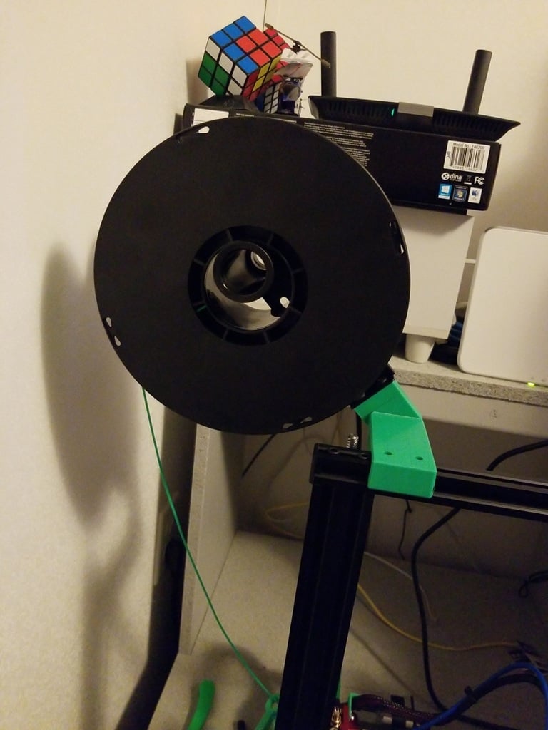 Ender 3 Front load filament holder bracket