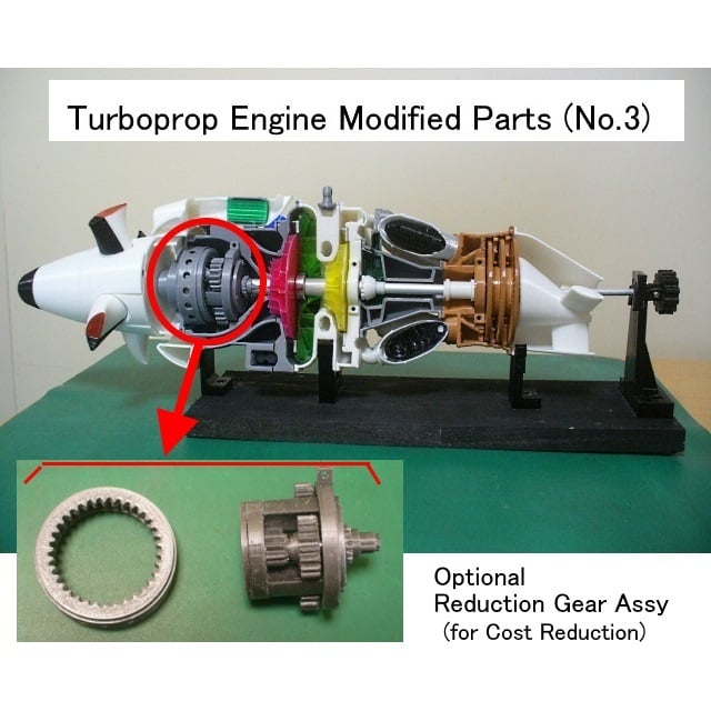 Turboprop Engine Modified Parts (No.3)