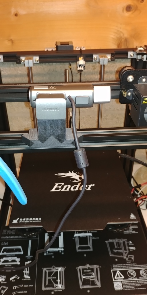 Ender 5 camera mount for MS LifeCam