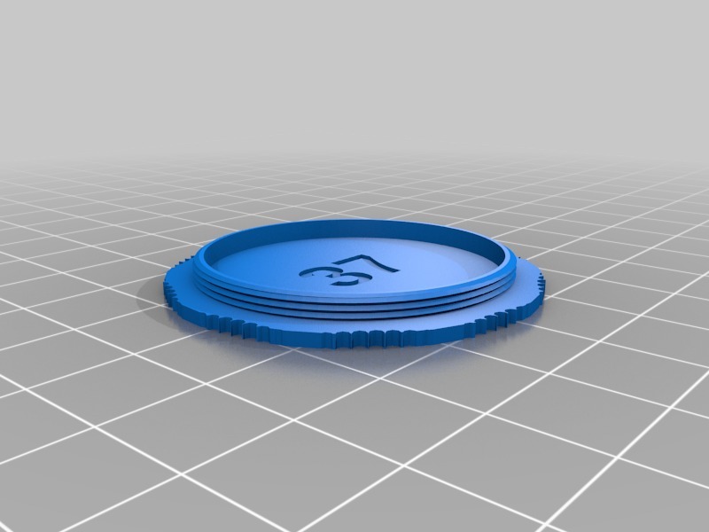 Customized 3D-Printed Screw-In Lens Filter Holder