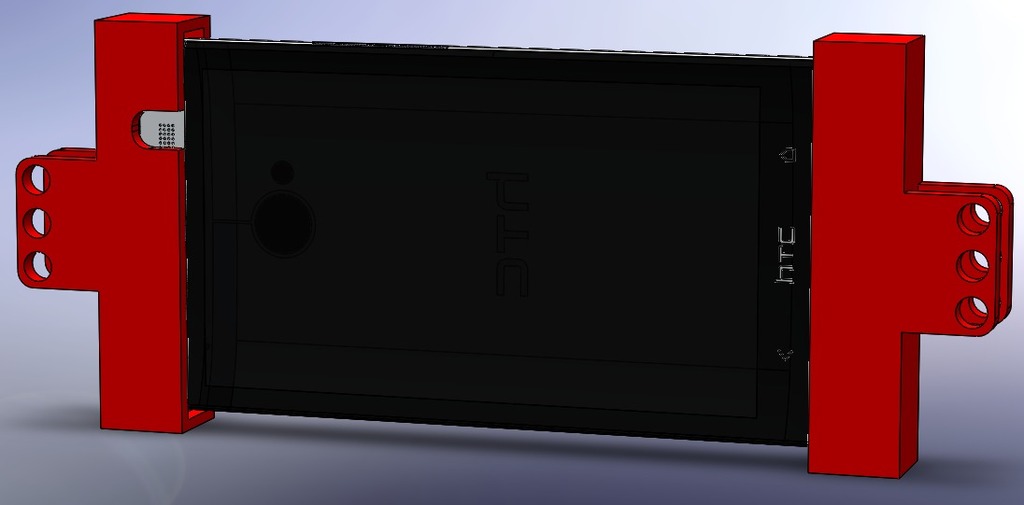 Lego Technics Compatible HTC One M8 Phone Holder