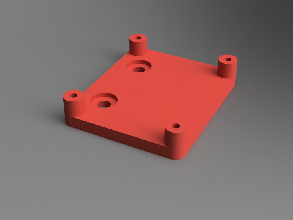 MOSFET module holder for 2020 or 2040 extrusion profile