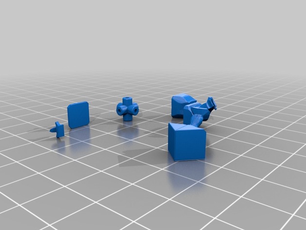 3D printable speed cube
