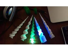 3D Printed Unicorn Horn by adafruit - Thingiverse