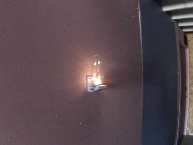 Hurricane Lamp Shelf (tea light candle)
