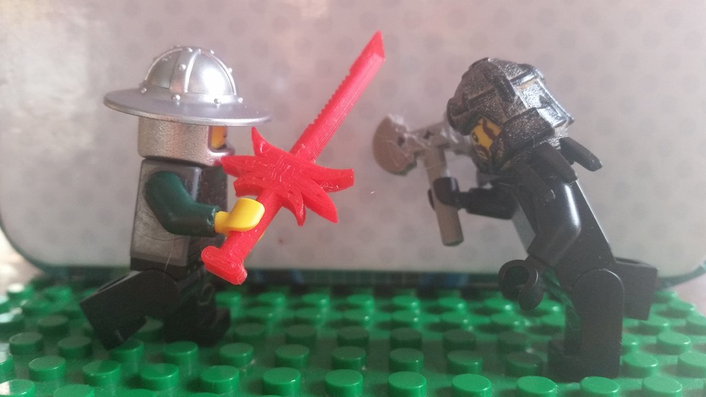 Lego Mini Figure Sword